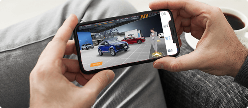 汽车销售 VR在线看车配图